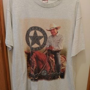 George Strait USA concert tour t shirt